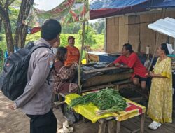 Bhabinkamtibmas Polsek Sabangau Ajak Warga Pelihara Stabilitas Kamtibmas di Kelurahan Kereng Bangkirai