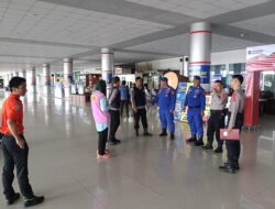 Antisipasi Arus Mudik, Satpamobvit Polresta Palangka Raya Perketat Pengamanan di Bandara Tjilik Riwut