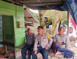 Di Gaung Baru, Bhabinkamtibmas Polsek Rakumpit Ajak Warga Jaga Kondusivitas