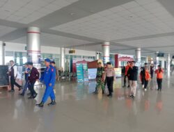 Jaga Keamanan dan Ketertiban, Polresta Palangka Raya Operasikan Pos Pelayanan di Bandara Tjilik Riwut