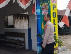 Respon Laporan 110, Polsek Sabangau Lakukan Pengecekan di Posyan Simpang Mahir Mahar