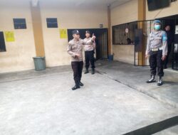 Pastikan Keamanan Optimal, Pamapta I SPKT Polresta Palangka Raya Laksanakan Kontrol Rutin Rutan