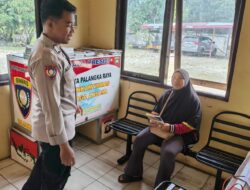 Tumbuhkan Budaya Literasi pada Warga, Polsek Sabangau Laksanakan Program Bajaka Presisi