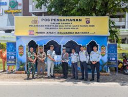 Jaga Hubungan Sinergitas, Pos Ops Ketupat Polresta Palangka Raya Terima Kunjungan dari Jasa Raharja 