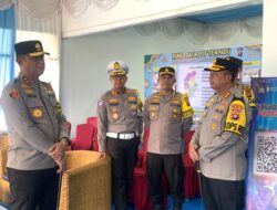 Kapolda Kalteng Cek Pos Pengamanan Operasi Ketupat 2026 di Bartim, Pastikan Pengamanan Mudik Berjalan Optimal