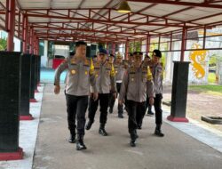 Kawal Keberangkatan Kapolda Kalteng, Satpamobvit Polresta Pastikan Pengamanan di Bandara Tjilik Riwut