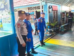 Antisipasi Kepadatan, Polsek Sabangau Lakukan Pengaturan Lalu Lintas di Kawasan Wisata