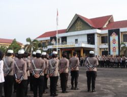 Pimpin Apel Pagi, Kasiwas Polresta Palangka Raya Imbau Personel Tetap Jaga Kedisiplinan