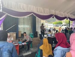 Antisipasi Gangguan Kamtibmas, Satpamobvit Polresta Palangka Raya Patroli Perbankan