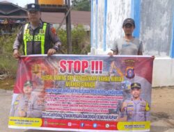 Polsek Kapuas Hulu Sosialisasikan Larangan Tambang Ilegal dan Penggunaan Merkuri