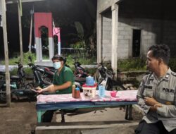 Di Kelurahan Kalampangan, Polsek Sabangau Patroli Sambang ke Warung Warga