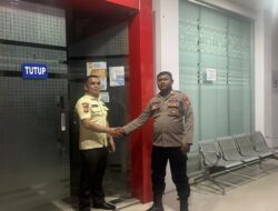 Gandeng Satpam Bank Kalteng, Polsek Bukit Batu Sharing Kamtibmas