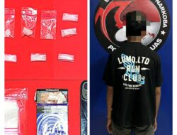 Polres Kapuas Ungkap Kasus Sabu 4,50 Gram di Jalan Sumatera, Seorang Pria Diamankan