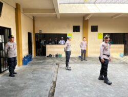 Jaga Kondisi Rutan Kondusif, Pamapta III dan Piket Fungsi Polresta Palangka Raya Lakukan Pengecekan