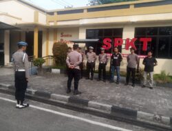 Siapkan Pelayanan Piket Fungsi dan SPKT Gelar Serah Terima Jaga di Mapolresta Palangka Raya