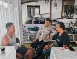 Ciptakan Rasa Aman, Bhabinkamtibmas Polsek Sabangau Patroli Sambang ke Kalampangan