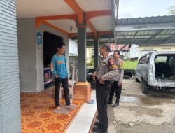 Jaga Kamtibmas, Polsek Bukit Batu Maksimalkan Patroli Sambang di Tumbang Tahai