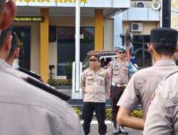 Gelar Apel Sore, Polresta Palangka Raya Lakukan Konsolidasi Tugas Sepanjang Hari 