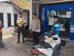 Polsek Sabangau Patroli Dialogis di Kantor BRI Unit Kalampangan