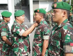 25 Personel Kodim 0808/Blitar Naik Pangkat, Wujud Apresiasi Dan Tuntutan Profesionalisme