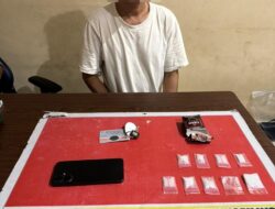 Pria 40 Tahun Ditangkap Polisi, Kedapatan Sembilan Paket Sabu Dalam Bungkus Rokoknya