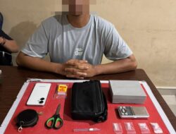 Diduga Edarkan Sabu, Pria 27 Tahun Ditangkap Polisi di Palangka Raya