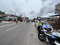 Pastikan Ziarah Makam Aman dan Lancar, Polresta Palangka Raya Lakukan Pam di TPU Km. 2,5 dan Km. 12