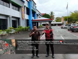 Patroli Satsamapta Polresta Palangka Raya Cek Keamanan Kantor BPS Kalteng 