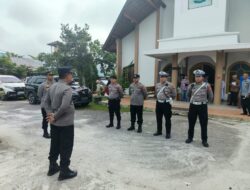 Pam Ibadah Paskah, 133 Personel Polresta Palangka Raya Fokus Jaga Kamtibmas dan Kamseltibcar Lalu Lintas 