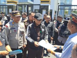 Berakhir Kondusif, Polresta Palangka Raya Berhasil Jaga Keamanan Aksi Damai Aliansi Koalisi Ormas Kalteng