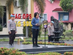 Saat Amanat Apel Pagi, Kasatresnarkoba: Jangan Lakukan Pelanggaran