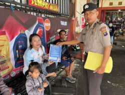 Satbinmas Polresta Palangka Raya Imbau Warga Amankan Kendaraan dan Manfaatkan Layanan 110