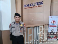 Perkuat Rasa Aman Nasabah, Satpamobvit Polresta Palangka Raya Gelar Patroli di Perbankan