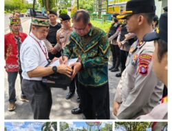 Pam Aksi Damai, Polresta Palangka Raya Sukses Jaga Keamanan Penyampaian Aspirasi Massa FKPM-KT