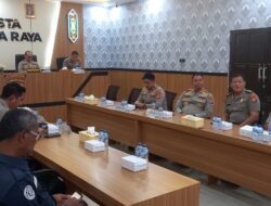 Secara Virtual, Kapolresta Palangka Raya Ikuti Anev Sitkamtibmas Bersama Wakapolri