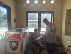 Bhabinkamtibmas Polsek Sabangau Hadirkan Motor Bajaka Presisi untuk Dorong Minat Baca Warganya