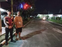 Patroli Malam, Satsamapta Polresta Palangka Raya Sambangi Perbankan dan Rumah Ibadah