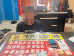 Satresnarkoba Polresta Palangka Raya Ungkap Kasus Sabu, Amankan 29 Paket Siap Edar