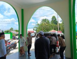 Datangi Masjid Nurul Islam, Polsek Bukit Batu Jamin Prosesi Rukun Kematian Warga