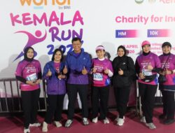 Kapolda Bersama Ketua Bhayangkari Kalteng Ikuti Kemala Run 2026 di Bali, Dukung Campaign Charity for Indonesia