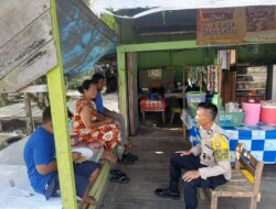 Perkuat Sinergitas, Bhabinkamtibmas Polsek Pahandut Laksanakan DDS di Kelurahan Petuk Katimpun