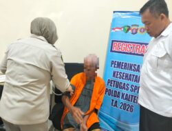 Pastikan Kesehatan Tahanan, Sattahti Polresta Palangka Raya Lakukan Pemeriksaan Medis di RS Bhayangkara