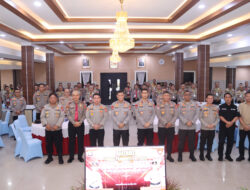 Rakernis Fungsi Pamobvit, Kapolda Kalteng Tekankan Peningkatan Kualitas Layanan Pengamanan