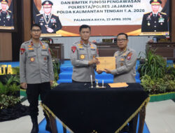 Pimpin Taklimat Akhir Audit Kinerja Tahap I Itwasda, Ini Penekanan Kapolda Kalteng