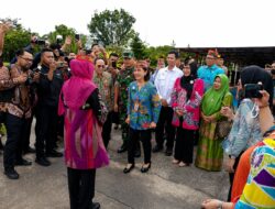 Di Bandara Tjilik Riwut, Satpamobvit Polresta Palangka Raya Bantu Amankan Kunker Gubernur Jatim dan Rombongan