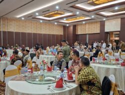 Wakili Kapolresta, Kapolsek Pahandut Hadiri Ramah Tamah Kunjungan Kerja Komisi II DPR RI