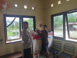 Tingkatkan Minat Baca Warganya, Bhabinkamtibmas Polsek Sabangau Hadirkan Motor Bajaka Presisi 