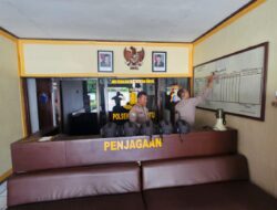 Pastikan Kesiapan Sarpras, Polsek Bukit Batu Laksanakan Pemeriksaan Alat Dinas