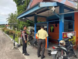 Dukung Keamanan Objek Vital, Satsamapta Polresta Palangka Raya Patroli ke Gudang Bulog