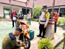 Respon Cepat Laporan Warga, Pamapta III SPKT Datangi TKP Percobaan Pencurian di Kantor Satpol PP Kalteng